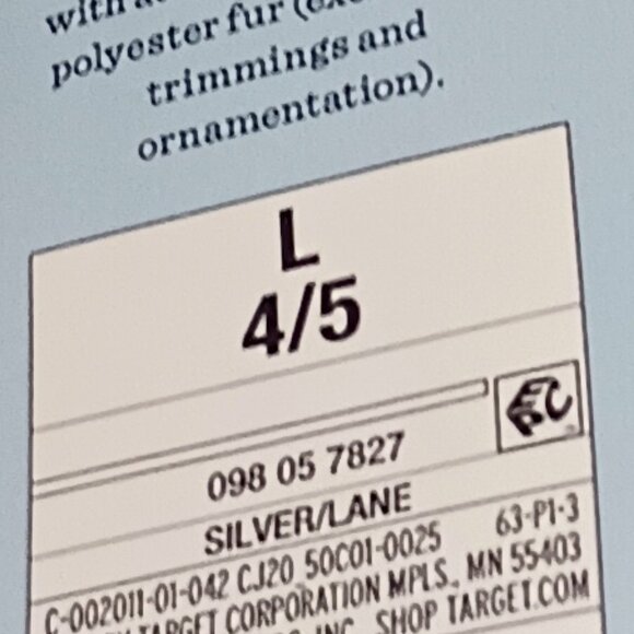 NEW Cat & Jack™ Silver Kids' Lane Sequin Scuff Slippers - Picture 9 of 12